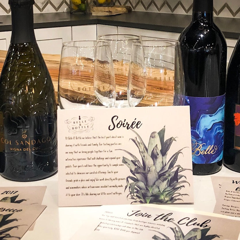 Soirée Your Party at Home! Belle & Bottle